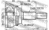 FEBEST 0110-CLR30A48 (0110CLR30A48) Joint, drive shaft