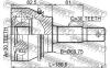 FEBEST 0110-GRJ150 (0110GRJ150) Joint, drive shaft