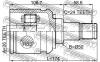 FEBEST 0111AGV10LH Joint, drive shaft