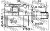 FEBEST 0111-GSU35LH (0111GSU35LH) Joint, drive shaft