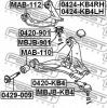 FEBEST 0429009 Camber Correction Screw