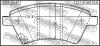 FEBEST 0701-SX4F (0701SX4F) Brake Pad Set, disc brake