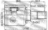 FEBEST 1211-CEED (1211CEED) Joint, drive shaft