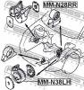 FEBEST MM-N38LH (MMN38LH) Engine Mounting