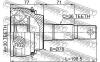 FEBEST 0110-UCK50 (0110UCK50) Joint, drive shaft