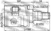 FEBEST 0111-GSU45LH (0111GSU45LH) Joint, drive shaft