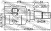 FEBEST 0111-NGJ10 (0111NGJ10) Joint, drive shaft