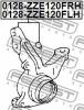 FEBEST 0128-ZZE120FLH (0128ZZE120FLH) Stub Axle, wheel suspension