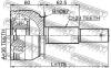 FEBEST 0210-D40AT (0210D40AT) Joint, drive shaft
