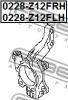 FEBEST 0228-Z12FRH (0228Z12FRH) Stub Axle, wheel suspension