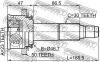FEBEST 0310-HRV4WDA50 (0310HRV4WDA50) Joint, drive shaft