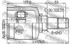 FEBEST 0411-CW6LH (0411CW6LH) Joint, drive shaft
