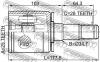 FEBEST 0411-PD4WLH (0411PD4WLH) Joint, drive shaft