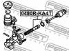 FEBEST 0480RKA4T Repair Kit, clutch slave cylinder