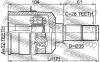 FEBEST 0511-CWATLH (0511CWATLH) Joint, drive shaft