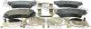 FEBEST 1801-ZAFCF (1801ZAFCF) Brake Pad Set, disc brake