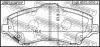 FEBEST 2001CARVF Brake Pad Set, disc brake