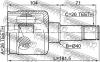 FEBEST 2111-FY26LH (2111FY26LH) Joint, drive shaft