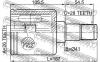FEBEST 2211-CEED (2211CEED) Joint, drive shaft