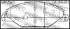 FEBEST 2301-POLF (2301POLF) Brake Pad Set, disc brake