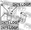 FEBEST 2476-LOGF (2476LOGF) Piston, brake caliper