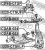 FEBEST 3220-CTSIILF (3220CTSIILF) Ball Joint