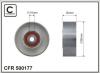 CAFFARO 500177 Deflection/Guide Pulley, v-ribbed belt