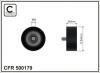 CAFFARO 500179 Deflection/Guide Pulley, v-ribbed belt