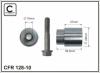 CAFFARO 128-10 (12810) Deflection/Guide Pulley, timing belt