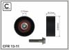 CAFFARO 13-11 (1311) Tensioner Pulley, v-ribbed belt