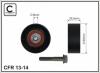CAFFARO 13-14 (1314) Tensioner Pulley, v-ribbed belt