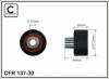CAFFARO 137-30 (13730) Deflection/Guide Pulley, v-ribbed belt