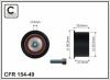 CAFFARO 154-49 (15449) Deflection/Guide Pulley, timing belt