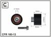 CAFFARO 160-13 (16013) Deflection/Guide Pulley, timing belt