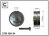 CAFFARO 168-14 (16814) Deflection/Guide Pulley, v-ribbed belt
