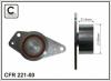 CAFFARO 221-00 (22100) Tensioner, timing belt