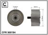 CAFFARO 500194 Deflection/Guide Pulley, v-ribbed belt