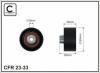 CAFFARO 23-33 (2333) Deflection/Guide Pulley, timing belt