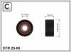 CAFFARO 25-00 (2500) Deflection/Guide Pulley, timing belt