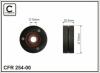 CAFFARO 254-00 (25400) Tensioner Pulley, v-ribbed belt
