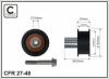 CAFFARO 27-48 (2748) Deflection/Guide Pulley, timing belt