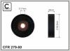 CAFFARO 279-00 (27900) Tensioner Pulley, v-ribbed belt