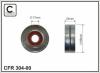 CAFFARO 304-00 (30400) Tensioner Pulley, v-ribbed belt