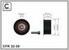 CAFFARO 32-39 (3239) Deflection/Guide Pulley, timing belt