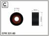 CAFFARO 331-00 (33100) Tensioner Pulley, v-ribbed belt