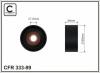 CAFFARO 333-99 (33399) Tensioner Pulley, v-ribbed belt