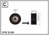 CAFFARO 33-90 (3390) Deflection/Guide Pulley, timing belt