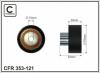 CAFFARO 353-121 (353121) Deflection/Guide Pulley, timing belt