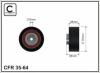 CAFFARO 35-64 (3564) Deflection/Guide Pulley, timing belt