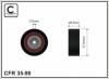 CAFFARO 35-90 (3590) Tensioner Pulley, v-ribbed belt